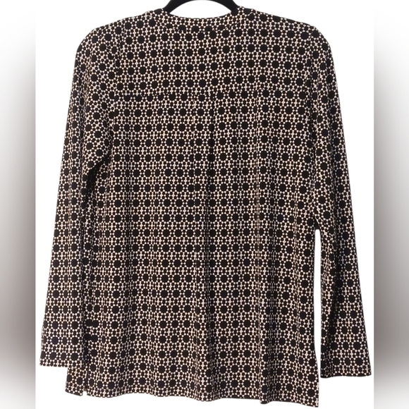 Michael Kors - Ladies Long Sleeve Pullover Blouse With Pockets And Working... - Picture 10 of 11